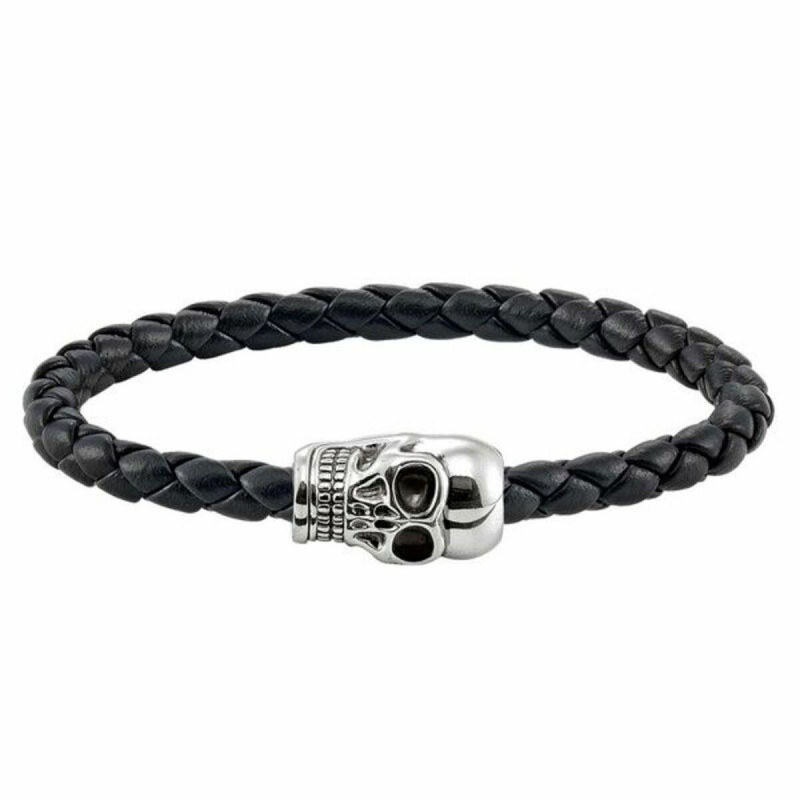 Image secondaire de Bracelet Unisexe Thomas Sabo UB0018-823-11 Argenté Noir 18,5 cm 16,5 cm