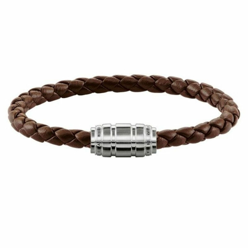 Image secondaire de Bracelet Unisexe Thomas Sabo UB0019-823-2 Argenté Marron 18,5 cm 16,5 cm