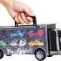 m zimoon Jouet de Camion de Transporteur de Voiture avec 6 Mini Voitures en Métal, Voiture Enfant Jouet Cadeau pour 3 4 5 6 Ans 