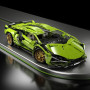 Highdar Kit de Construction Technique pour Lambor - Modèle de Voiture de Sport de Course Supercar à Collectionner - 1314 Pièces