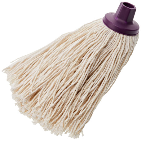 Mery | Serpillière en Coton Ultra Absorbante | Mop et Balai à Franges | Tête XL | Filetage Universel | Haute Résistance | Couleu