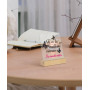 Putuo Decor Cadeau Maman Acrylique Rectangulaire – Tu ES La Meilleure Maman du Monde Entier, Message avec Papillons Colorés