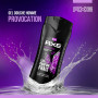 AXE - Gel Douche Homme 5en1 Provocation - 24h Hydratant - 87% d'Ingrédients d'origine naturelle - parfum noix de coco & poivre n