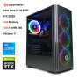 CyberpowerPC Wyvern PC Gamer - Intel Core i5-12400F, Nvidia RTX 3050, RAM 16Go, SSD NVMe 500Go, 650W 80+ PSU, Wi-FI, Windows 11,