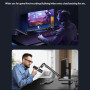 Bras De Micro, Suspension Supports De Microphone, Gestion Des Câbles Compatible Avec Blue Yeti, Snowball Ice, Hyperx Quadcast, S