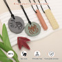 Collier sensoriel à mâcher CLDY pour l'autisme et le TDAH – Lot de 5 jouets à mâcher en silicone de qualité alimentaire pour enf