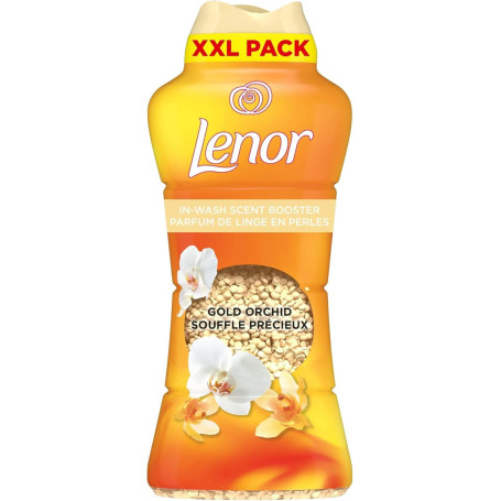 Lenor Parfum De Linge En Perles (735g), Ambre et Orchidée, jusqu’à 12 semaines de fraîcheur continue dans l’armoire