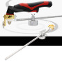 Roue de guidage à rouleaux Circinus, Torche de coupe réglable diamètre de coupe 10-100cm Cutter Plasma Guide circulaire Rouleau 