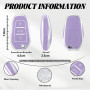 TOOMUME Coque Clé TPU, Etui Clé Étui Clé Adapté pour Peugeot 208 308 508 2008 3008 5008 Rifter Citroen C3 Arricross C4 Picasso D