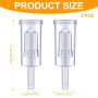 LuLiyLdJ 2 Pièces Barboteur Fermentation Airlock Fermentation SAS pour la Fermentation, Fermentation Tubes pour Fermentation de 