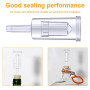 LuLiyLdJ 2 Pièces Barboteur Fermentation Airlock Fermentation SAS pour la Fermentation, Fermentation Tubes pour Fermentation de 