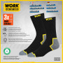 SOXCO chaussettes de travail homme 10 Paires, WORK socks lot de 10 paires