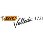 BIC Velleda 1721 Feutres Effaçables A Sec à Pointe Fine pour Tableau Blanc – Couleurs assorties, Pack Carton de 8
