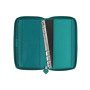 Filofax Organiseur personnel compact zippé Saffiano – Aigue-marine