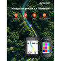 iGPSPORT BSC200S Compteur Velo sans Fil, 2.4” Étanche Compteur Velo GPS, Navigation Routière Détection de Mouvement