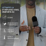 TONOR Adaptateur WiFi portable pour DJI Mic, Rode Wireless GO 1/2, Rode Wireless Me/Pro, adaptateur de microphone à main pour in