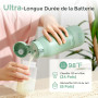 Momcozy Chauffe Biberon Portable pour Nomade sans Fil, Chauffage Rapide et Longue Autonomie, 2 Modes de Chauffe pour Lait Matern