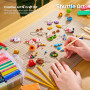 Shuttle Art Pate Polymere, 50 Couleurs Polymere Clay 19 Outils 10 Types Accessoires