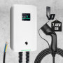 Morec 7kw ev Chargeur Monophasé Type 2 32A Station de Charge EU Standard wallbox IEC 62196-2 avec câble d'alimentation pour boît
