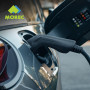 Morec 7kw ev Chargeur Monophasé Type 2 32A Station de Charge EU Standard wallbox IEC 62196-2 avec câble d'alimentation pour boît