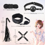 Kits de Bondage 11 Pièces Érotique BDSM Sex Menottes Sextoys, SM Set Adultes Toy Parfait Ensemble de Jouets Sexuels Érotiques Re