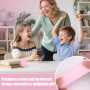 KYLOS Squishy Oreo, Lot De 4 Jouets Anti-Stress À Écraser En Forme De Taba - Soulage Le Stress - Ultra Doux - Décompression - Jo