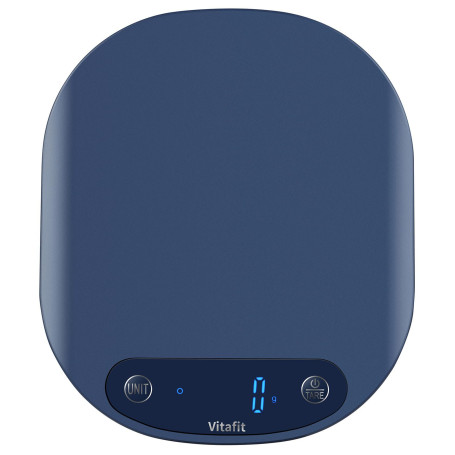 Vitafit 15kg Balance de Cuisine, Usine Professionnelle DEPUIS 2001, 6 Unités et Fonction Tare Acier Inoxydable Smart Digital Bal
