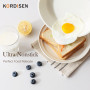 Kordisen Poele Ceramique Induction 32 cm, Poêle à Frire Antiadhésive, Saine et Non Toxique, Sans PFOA et PFAS