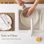 Kordisen Poele Ceramique Induction 32 cm, Poêle à Frire Antiadhésive, Saine et Non Toxique, Sans PFOA et PFAS