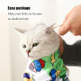 MSLSOZ 1 écharpe pour chat pour couper les griffes, sac de toilettage pour chat, écharpe pour chat pour couper les ongles, auto-
