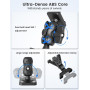 OHLPRO Support Mural pour Tablette 7-11″ – Support iPad Pivotant 360° à Double Rotule, Bras Long, Fixation Murale par Vis, Idéal
