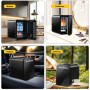 Enventor Mini-Frigo 4L, 6 Canettes, Prise 12V/220V, Fonction Refroidissement et Chauffage, Petit Réfrigérateur Cosmétique, Compa