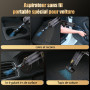 Lyiazsoy Aspirateur à Main Rechargeable, aspirateur sans Fil Puissant de 27000 PA, Vitesse de Rotation de 220000 Tours/Minute, a