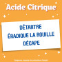 St Marc Acide Citrique Nettoyant menager 100% d'Origine Naturelle 500 g - Détartre, Décape & Enlève la rouille (lot de 2)