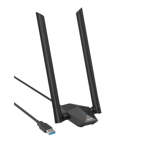 BrosTrend AX1800 WiFi 6 Clé USB WiFi Linux Puissante pour Ubuntu, Mint, Debian, Kubuntu, Mate, Zorin, PureOS, Windows 11/10 Bi-B