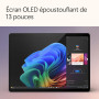 Microsoft Surface Pro (chargeur inclus) | Copilot+ PC | Ecran tactile OLED 13" | Snapdragon® X Elite | 16Go RAM | SSD 256Go | De
