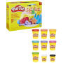 Play-Doh, Mes Couleurs préférées, Pack de 9 Pots de pâte à Modeler, Loisirs créatifs pour Filles et Garçons dès 2 Ans, Idèe Cade