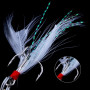 Vicloon Leurres de Pêche Kit Spinnerbaits,Plastique vers,Minnow,Popper,Leurres,Souples Pêche Jigs Crochets de Pêche - Kit d'appâ