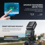 Godox V480S V480-S Flash pour Appareils Photo Sony, 2.4G TTL Sony Speedlite HSS 1/8000s, 650 Eclairs à Pleine Puissance, Ecran T