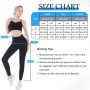 flintronic Leggings de Sport Femme, Opaque Leggings, Taille Haute Pantalon de Yoga pour Gym Fitness Jogging