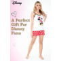 Disney Pyjama Short Femme, Ensemble de Pyjama Court, Pyjashort en Coton, Vêtements de Nuit Femme Fille Ado S-XL Stitch, Mickey, 