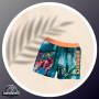 Jurassic World Maillot de Bain pour Garçon, Bermuda Motif Dinosaure, Shorts de Bain pour Garçon, Tailles 3 à 8 Ans