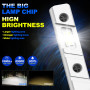 Sycreek Ampoule H1 LED,16000 LM 6500K Blanc Extrêmement Brillant Phare LED,IP68 Étanche Tout-en-Un Kit de Conversion Plug and Pl