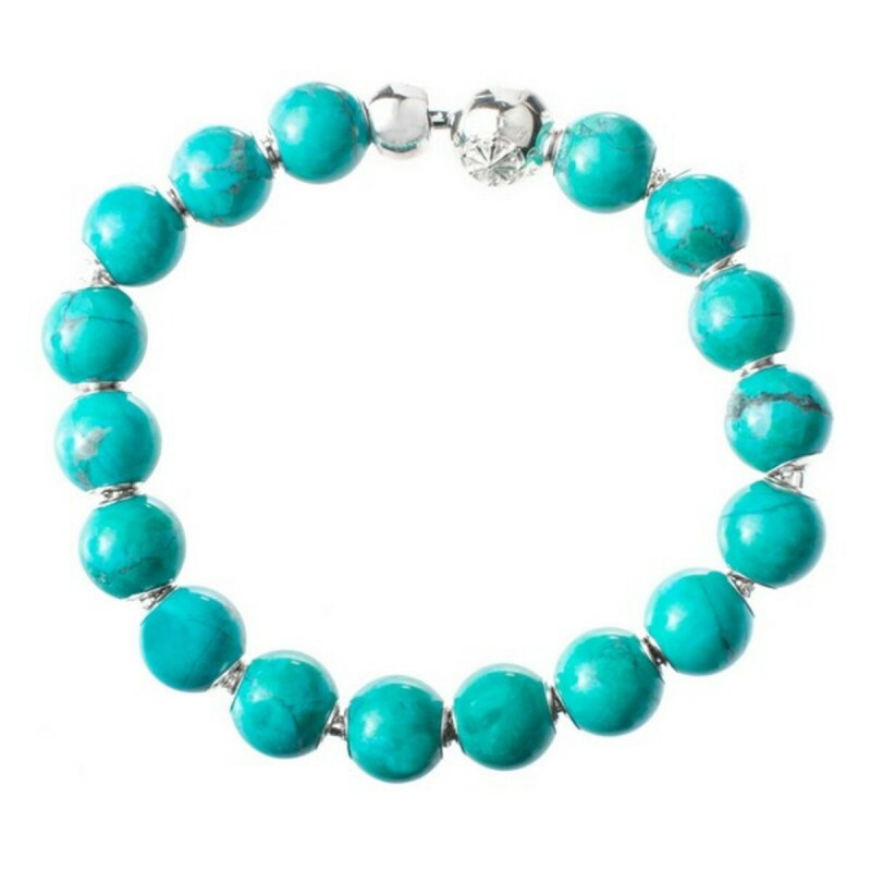 Bracelet Femme Thomas Sabo KT0149-869-17-L17 Bleu 20 cm