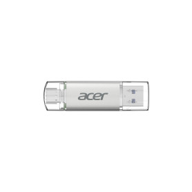 Acer Clé USB UT300 64 Go USB 3.2 Gen1, jusqu'à 150 Mo/s, avec Double Port Type-A & Type-C Flash Drive pour PC/Ordinateur Portabl