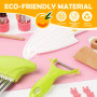 LETTO & TAILOR Kit Cuisine Enfant - 25 Pièces, Couteau Enfant, Ustensiles Cuisine pour Enfants, Couteaux Montessori, Gants de Pr