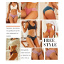 BeReady Culotte sans Couture Femme Slip Invisible sous-Vêtements Sexy Féminins Hipster Dentelle Bikini Culotte Femme