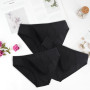 flintronic Culotte Femme Coton Doux, Elasticité Slips, Culotte Taille Basse, 6PC Culottes Femme Coton