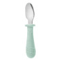 PandaEar Set de Vaisselle pour Bébé | 2 Assiettes Divisées avec Ventouse en Silicone, 2 Sets de Cuillères et Fourchettes pour Bé