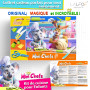 Lalfof Kit Cuisine Enfant avec 3 Couteau Cuisine Enfant | 20 Ustensiles de Cuisine Enfants Sécurisés | 1 Badge avec Le nom de l'